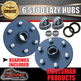 DIY 2000kg Tandem Trailer Kit Electric Brakes slipper Springs Koyo Bearings. Axles 77" - 96"