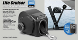 Lite Cruiser Electric Boat Trailer Winch + Remote to 7.3M 4536Kg Boat 6.1m Strap