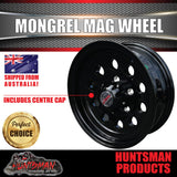 13X5 Trailer Caravan Baby Mongrel Alloy Mag Wheel: suits Ford pattern