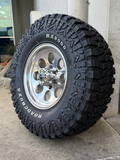 16x8 Polished Mongrel Mag Rim 6/139.7 PCD & 265/75R16 Roadcruza RA8000 Tyre