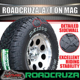15x8 GT Alloy Mag Wheel 6/139.7 PCD & 215/75R15 Roadcruza All Terrain Tyre 215 75 15.