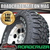 15x10 GT Alloy Mag Wheel 6/139.7 PCD & 35X12.5R15 Roadcruza Mud Tyre 35 12.5 15.