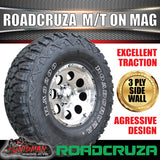 15x8 GT Alloy Mag Wheel 6/139.7 PCD & 31X10.5R15 Roadcruza Mud Tyre 31 10.5 15.