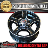 14" & 185R14 LT CF1100 Ford Stud Stealth Trailer Caravan Mag Wheel Rim & All Terrain Tyre