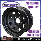 16x8 5 Stud Jeep Thunder Rim 5/127 PCD, -25 Offset