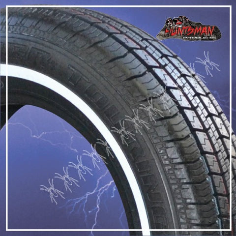 175/70R14 SURETRAC REMINGTON WHITEWALL TYRE.  17MM WHITE WALL LINE 175 70 14