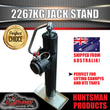 trailer caravan canopy jack stand. 2267kg rated. heavy duty, 250mm extension