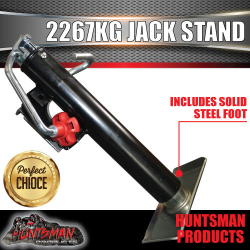 x4 trailer caravan canopy jack stands. 2267kg rated. heavy duty, 270mm extension