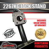 x4 trailer caravan canopy jack stands. 2267kg rated. heavy duty, 270mm extension