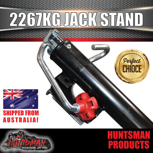 x4 trailer caravan canopy jack stands. 2267kg rated. heavy duty, 270mm extension
