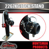 trailer caravan canopy jack stand. 2267kg rated. heavy duty, 250mm extension