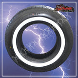 225/75R15 SURETRAC WHITEWALL TYRE. 37MM WHITE WALL LINE 225 75 15