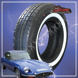 225/75R15 SURETRAC WHITEWALL TYRE. 37MM WHITE WALL LINE 225 75 15