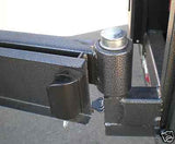 REAR BAR SWING AWAY SPARE WHEEL BRACKET & LOCK 40 X 250MM SQUARE STUB AXLE