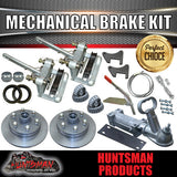 12" 6 Stud Trailer Mechanical Disc Brake & coupling kit