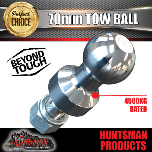 70mm 4500Kg Truck & Trailer Solid Tow Ball. 32mm Shaft. CTA Number CTA-060868