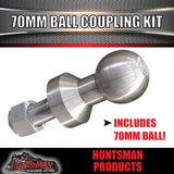 4500Kg Trailer Caravan Electric Brake Coupling, 70mm Tow Ball, 2'' Drop Forged Tongue