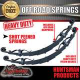 7 Leaf Off Road Camper Caravan Trailer spring Set 1600Kg with Rebound Straps.