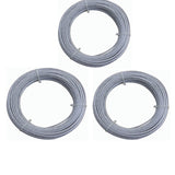 50 Metres Zinc Plated 7x7 steel 4mm Wire Cable Rope