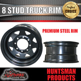 16x8 8/170 PCD Black thunder Steel Wheel Rim -10 Offset, suit F250 F350 2000+