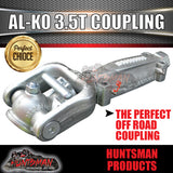 Alko Off Road 3500Kg Fixed Head Trailer Caravan Coupling. Suit 50mm Ball. 619350