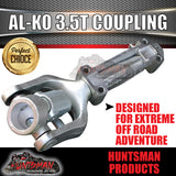 Alko Off Road 3500Kg Fixed Head Trailer Caravan Coupling. Suit 50mm Ball. 619350
