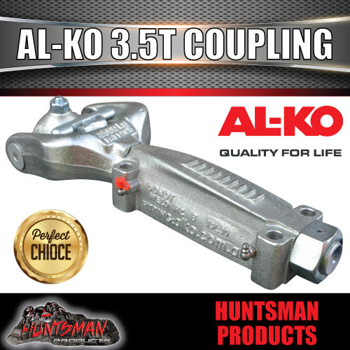 Alko Off Road 3500Kg Fixed Head Trailer Caravan Coupling. Suit 50mm Ball. 619350