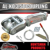 Alko Off Road 3500Kg Fixed Head Electric Brake Trailer Caravan Coupling Kit. 619350
