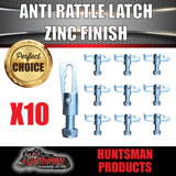 x10 Trailer Ute Tailgate Anti Rattle Latch Catch