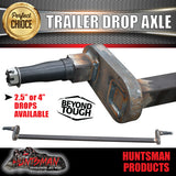 2.5" OR 4" DROP AXLE. 45MM SQUARE