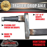 2.5" OR 4" DROP AXLE. 45MM SQUARE