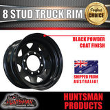 16x8 8/170 PCD Black thunder Steel Wheel Rim -10 Offset, suit F250 F350 2000+