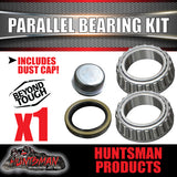 x1 Ford Parallel 68149 Trailer Wheel Bearing Kit With Oil Seal & Dust Cap 1600kg