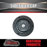 Black Seaflo Lockable Caravan Camper Trailer Water Tank Side Filler Cap Inlet