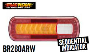 x2 Roadvision led Sequential Combination Rear Light
