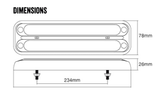 Roadvision LED Combination Rear Ultra Slim Strip Light