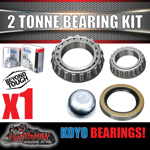 1x Koyo 2 Tonne Bearing Kit 30210 Inner & 15123 Koyo Outer.