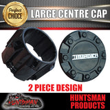 Thunder Wheels 90mm 6 Stud Centre Cap. 2 piece. Wheel nut Locating