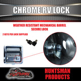 Stainless Steel Caravan RV Motorhome Trailer Canopy Lock. Pull Down Up Handle