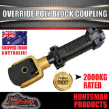 2000KG Off Road Trailer Caravan Mechanical Poly Block Coupling Kit. CTA Approved