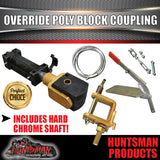 2000KG Off Road Trailer Caravan Mechanical Poly Block Coupling Kit. CTA Approved