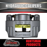 x2 Huntsman Dacromet Steel Trailer Hydraulic Disc Brake Calipers Suit 23mm Wide Disc