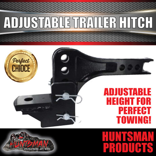 Pro Series Heavy Duty Quick Release Trailer Ball Mount. 3500Kg Rated PRO7217
