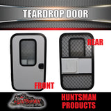 Caravan Teardrop Access Security Side door. LHS Hinge