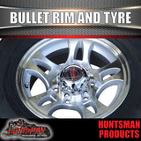 16" 6 Stud Bullet Alloy & 195/65R16C Tyre. 195 65 16