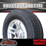 14" Bullet Caravan Trailer Alloy & 185R14C Tyre suits Ford pattern. 185 14