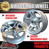 15x5 5 Stud Bullet Alloy Mag Wheel Rim: Ford pattern.  5/114.3 PCD