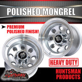 15X10 -44 Mongrel Alloy Rim 6/139.7 pcd Polished