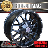 20x9, +20 Offset "Ripper" Mag Wheel Rim 6/139.7 pcd Fits Hilux, Ranger, Nissan, Great Wall etc