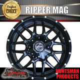 20x9, +20 Offset "Ripper" Mag Wheel Rim 6/139.7 pcd Fits Hilux, Ranger, Nissan, Great Wall etc